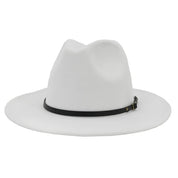 Eliane | Klassieke Fedora Hoed Dames met Leren Band - Tijdloos, Stijlvol en Veelzijdig - Camel / Zwart / Bordeaux