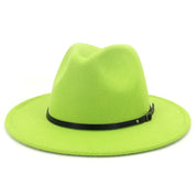 Eliane | Klassieke Fedora Hoed Dames met Leren Band - Tijdloos, Stijlvol en Veelzijdig - Camel / Zwart / Bordeaux
