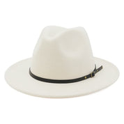 Eliane | Klassieke Fedora Hoed Dames met Leren Band - Tijdloos, Stijlvol en Veelzijdig - Camel / Zwart / Bordeaux