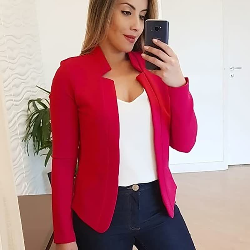 Elena Blazer | Elegante Damesblazer met Comfortabele Pasvorm en Chique Design
