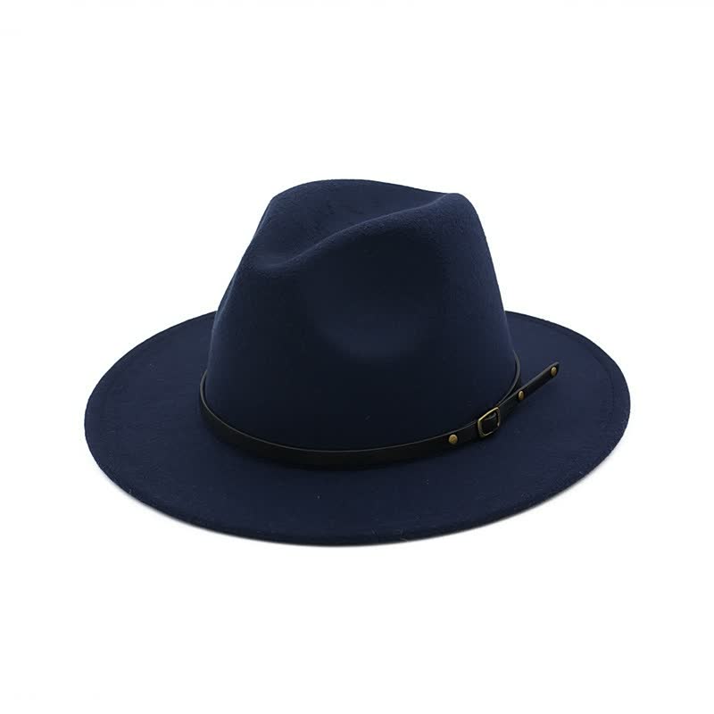Eliane | Klassieke Fedora Hoed Dames met Leren Band - Tijdloos, Stijlvol en Veelzijdig - Camel / Zwart / Bordeaux