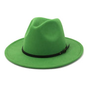 Eliane | Klassieke Fedora Hoed Dames met Leren Band - Tijdloos, Stijlvol en Veelzijdig - Camel / Zwart / Bordeaux