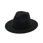 Eliane | Klassieke Fedora Hoed Dames met Leren Band - Tijdloos, Stijlvol en Veelzijdig - Camel / Zwart / Bordeaux