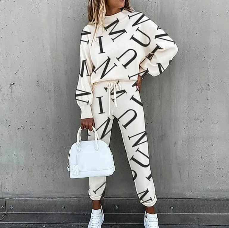 Valeria Trainingspak | Stijlvol Damespak met Comfortabele Pasvorm en Trendy Print