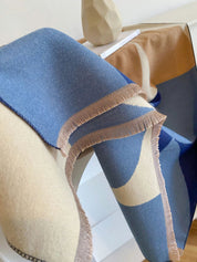 Isabella Wendbare cashmere sjaal dames – zachte warme wintersjaal twee­zijdig