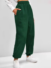 Sienna Joggingbroek | Dames Sportieve Broek met Hoge Taille en Comfortabele Pasvorm