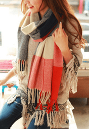 Giulia Kasjmier Sjaal Dames | Zachte & Warme Sjaal met Stijlvol Design