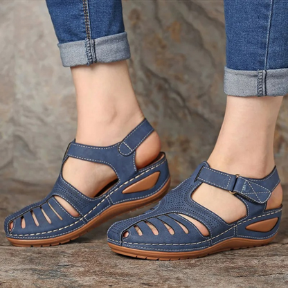 Francesca Sandalen | Orthopedische Dames Romeinse Sandalen met Voetboogondersteuning