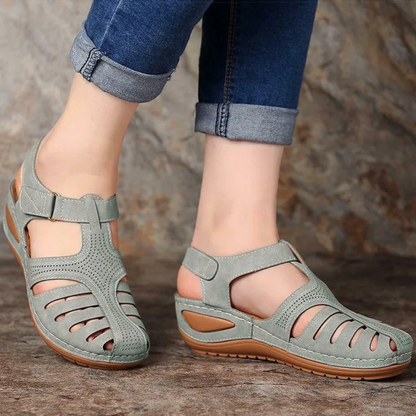 Francesca Sandalen | Orthopedische Dames Romeinse Sandalen met Voetboogondersteuning