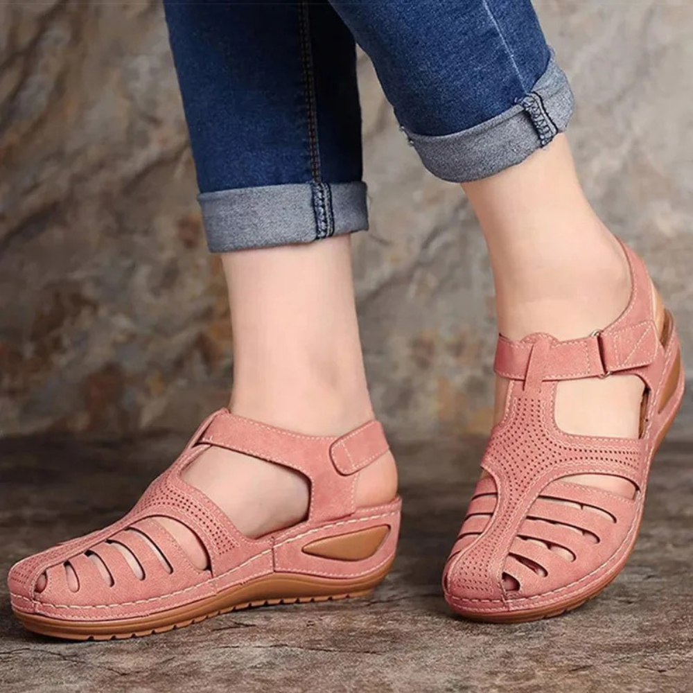 Francesca Sandalen | Orthopedische Dames Romeinse Sandalen met Voetboogondersteuning