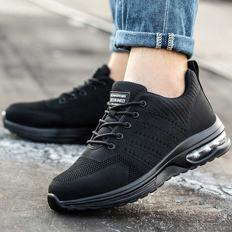 Lunara Veiligheidsschoenen dames met stalen neus – antislip werkschoenen met comfort