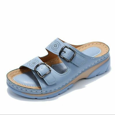 Diora Sandalen | Orthopedische Leren Sandalen met Memory Foam en 3-Boog Ondersteuning