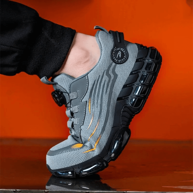 Lorenzo Werkschoenen voor heren | Veiligheidsschoenen met Kevlar Zool en Anti-Vermoeidheidstechnologie