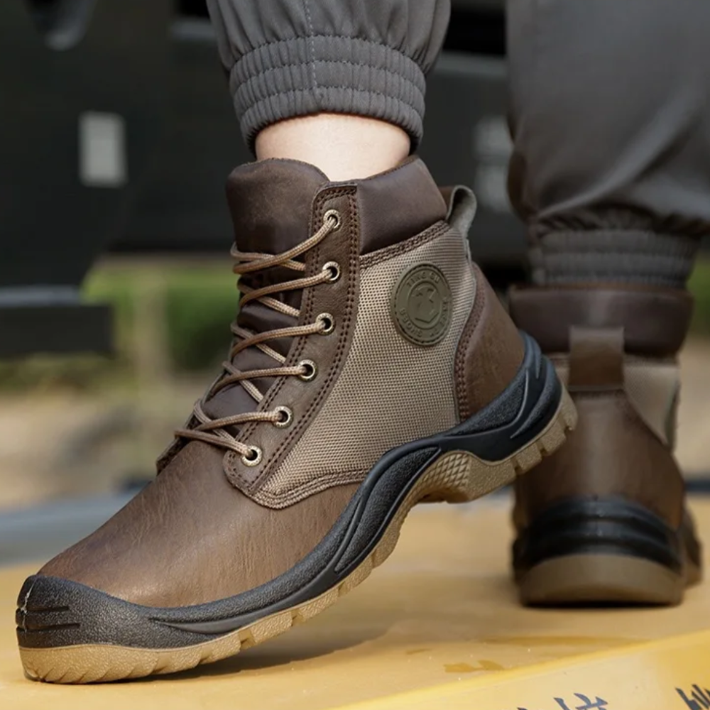 Vittorio Veiligheidslaarzen | Orthopedische Werklaarzen met Stalen Neus en Antislipzool