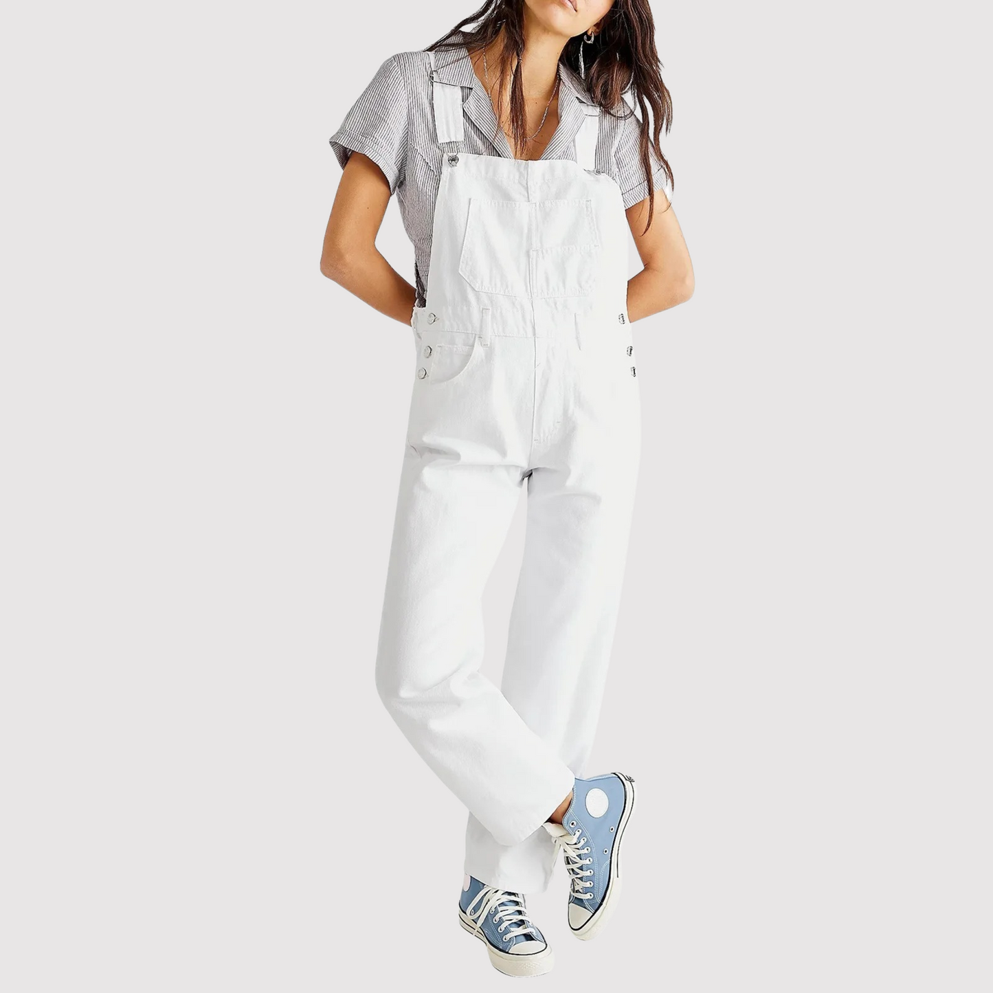 Stoere Denim Tuinbroek voor Dames - Valentina Moretti