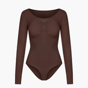Elena Snatching Shapewear Longsleeve Bodysuit – Comfortabel & Naadloos Corrigerend Ondergoed