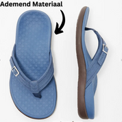 Bianca Teenslippers | Orthopedische Dames Slippers met Voetboogsteun en Demping