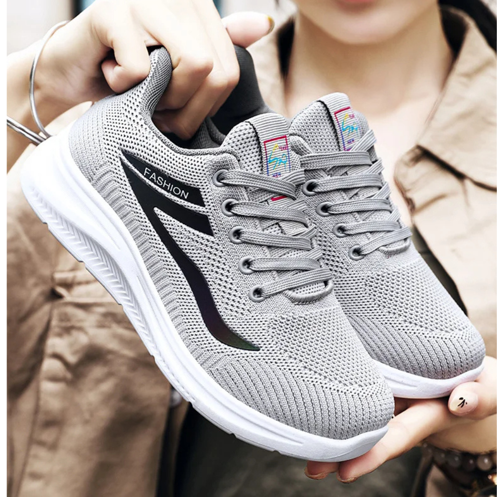 Claudia Sportschoenen | Orthopedische Dames Sneakers met Schokabsorptie en Ademend Design
