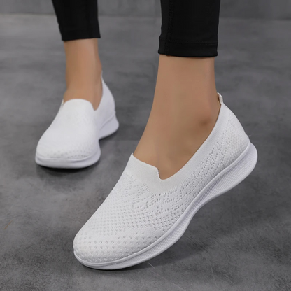 Sofia Instappers | Orthopedische Damesschoenen met Brede Teendoos en Elastische Steun