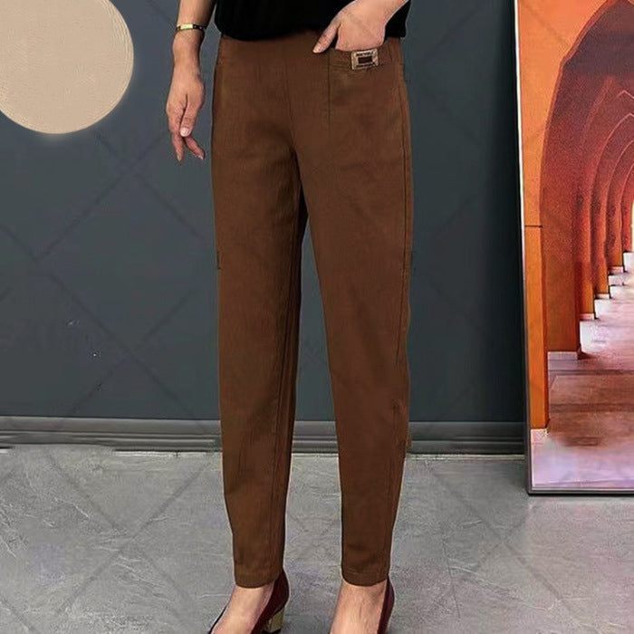LENA™ Dames Cotton Pants