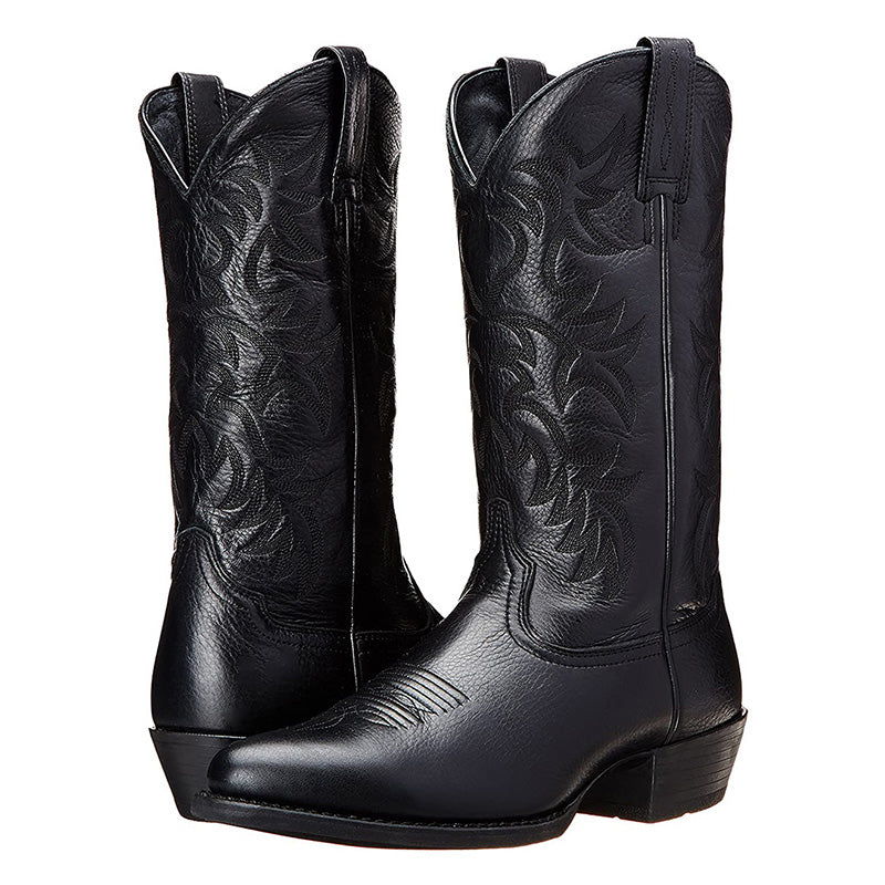 Isabella Cowboylaarzen Dames – Leren Halflange Western Boots met Comfortabele Pasvorm
