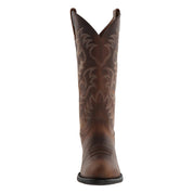 Isabella Cowboylaarzen Dames – Leren Halflange Western Boots met Comfortabele Pasvorm