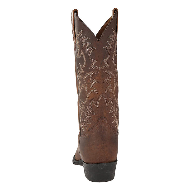 Isabella Cowboylaarzen Dames – Leren Halflange Western Boots met Comfortabele Pasvorm