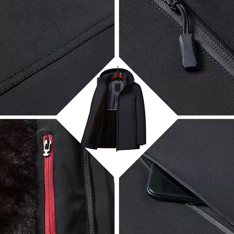 Thomas Parka | Warme Heren Winterparka met Luxe Voering en Waterdichte Afwerking