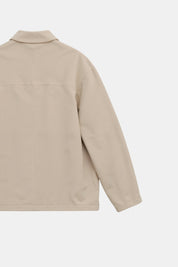 Teun Pakjack | Heren casual jack met colbertkraag en katoenen-linnen mix