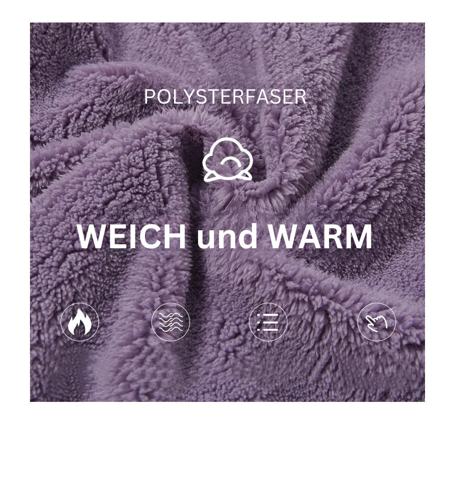 Sofia Pyjama | Warm Fleece Pyjama-Set met Dikke Stof voor Knusse Winteravonden