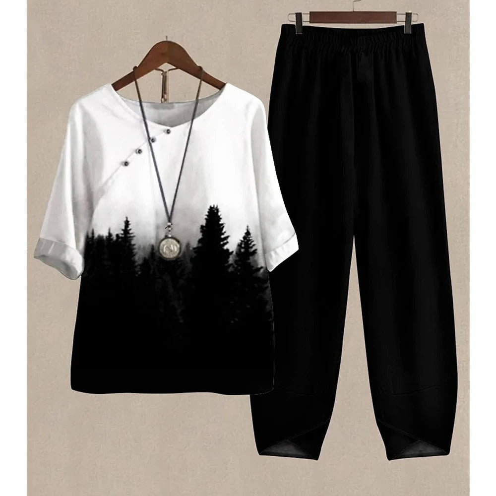 Paris | Zomerse Tweedelige Set