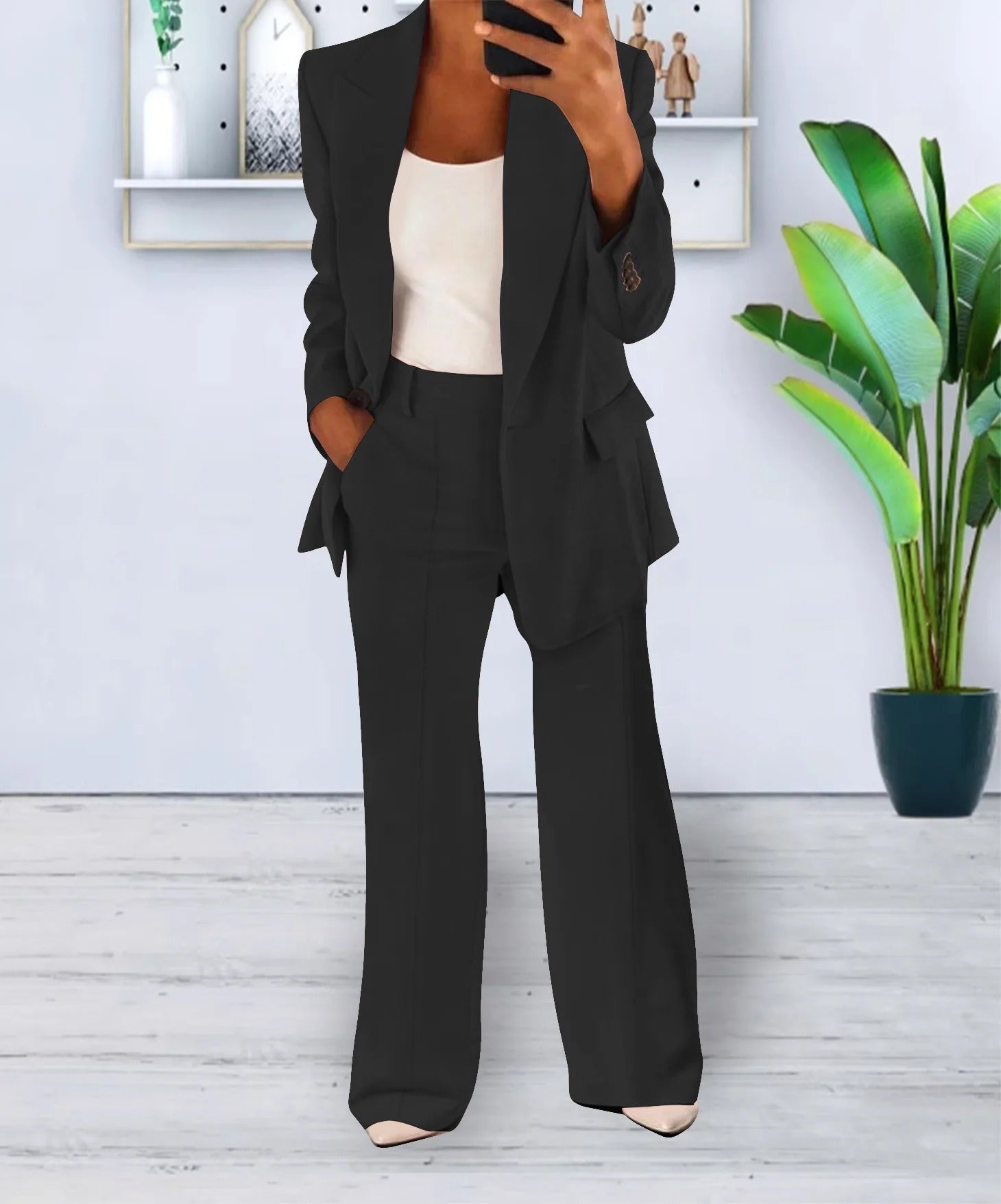 Serena Pak met Blazer en Broek voor Dames – Professionele & Stijlvolle Power Dressing