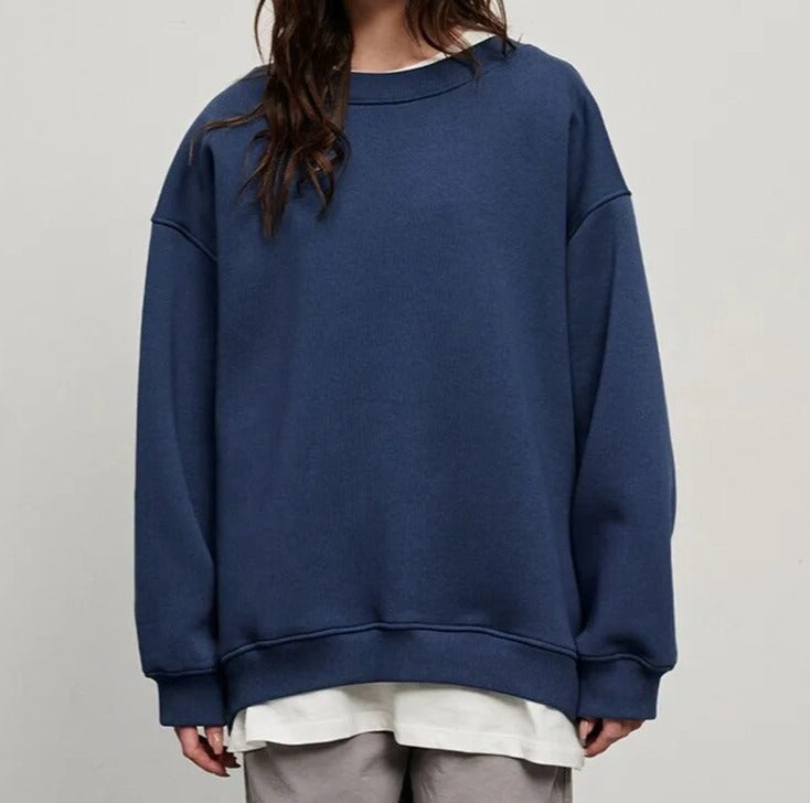 Mira Sweater | Oversized Basic Sweater met Comfortabele Pasvorm en Tijdloze Stijl