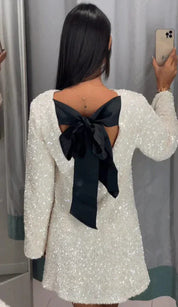 Astrid Dress | Sprankelende Glitterjurk voor Magische Momenten