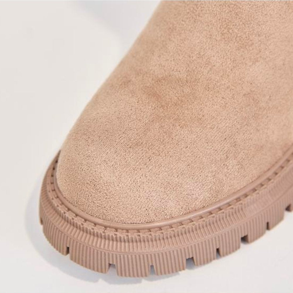 Afia Winterboots | Warme Dameslaarzen met Pluche Voering, Antislipzool en Platform