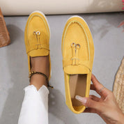 Audelia Loafers | Comfortabele Dames Loafers met Luxe Suède Look en Ondersteunende Zool