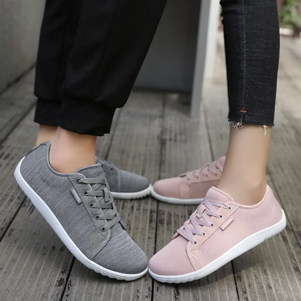 Giulia Zero Drop Schoenen | Brede Dames Schoenen met Platte Zool en Natuurlijk Comfort