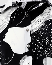 Deda | Zwart-witte blouse voor dames